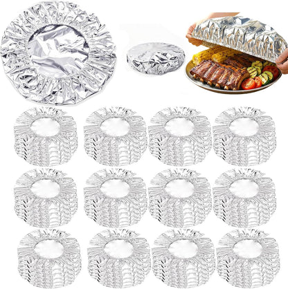 🔥Aluminum Foil Heat Shield Covers – No Plastic 🥘