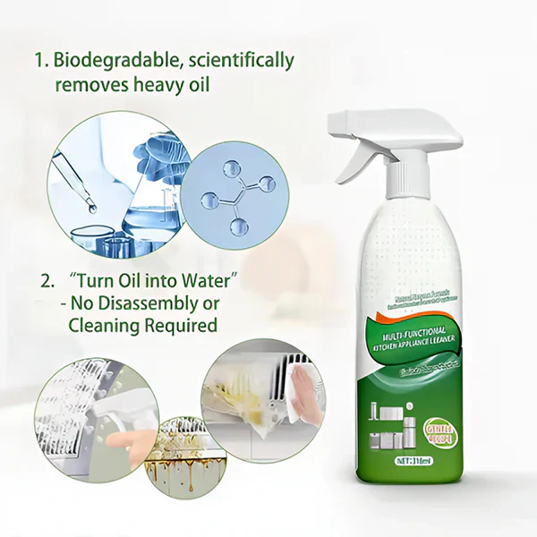 🍃Natural Enzyme Formula Liquid Cleaner Gentle for Household Appliances✨🔥