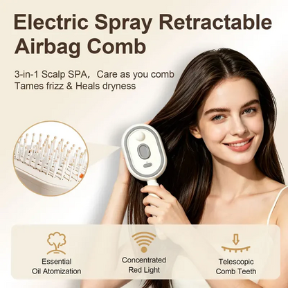 🪮Last Day 50% OFF🔥Electric Spray Air Cushion Massage Comb - Finds🔥🔥🔥