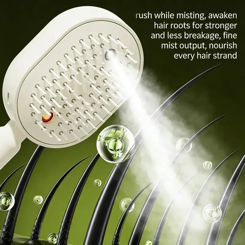 🪮Last Day 50% OFF🔥Electric Spray Air Cushion Massage Comb - Finds🔥🔥🔥