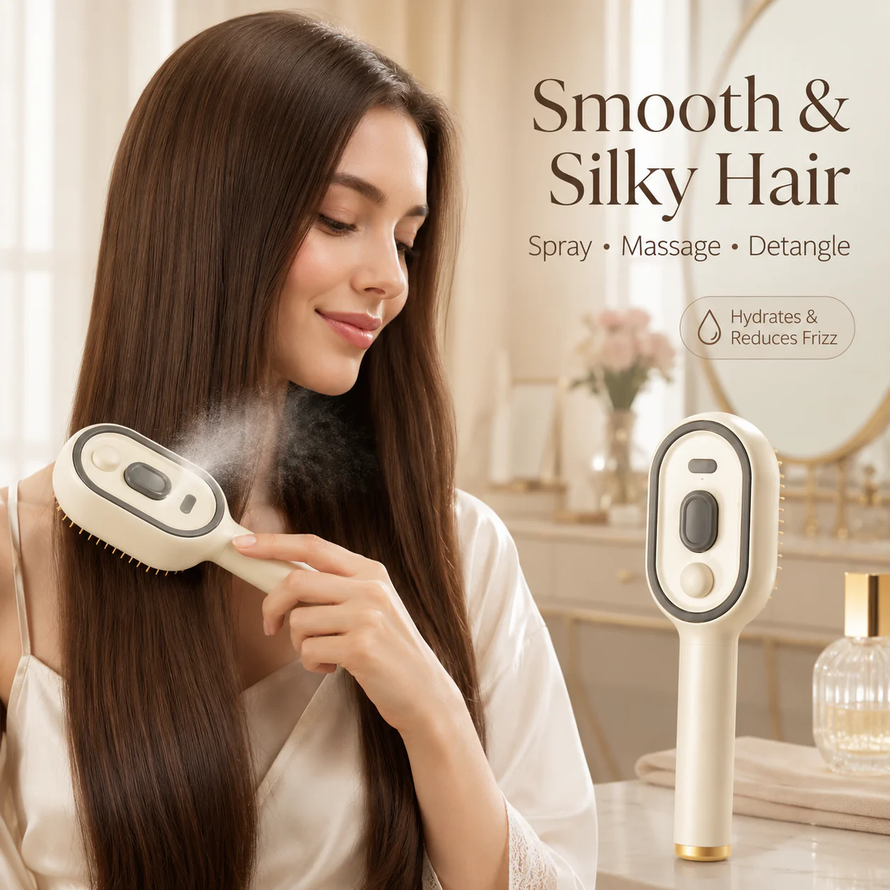 🪮Last Day 50% OFF🔥Electric Spray Air Cushion Massage Comb - Finds🔥🔥🔥